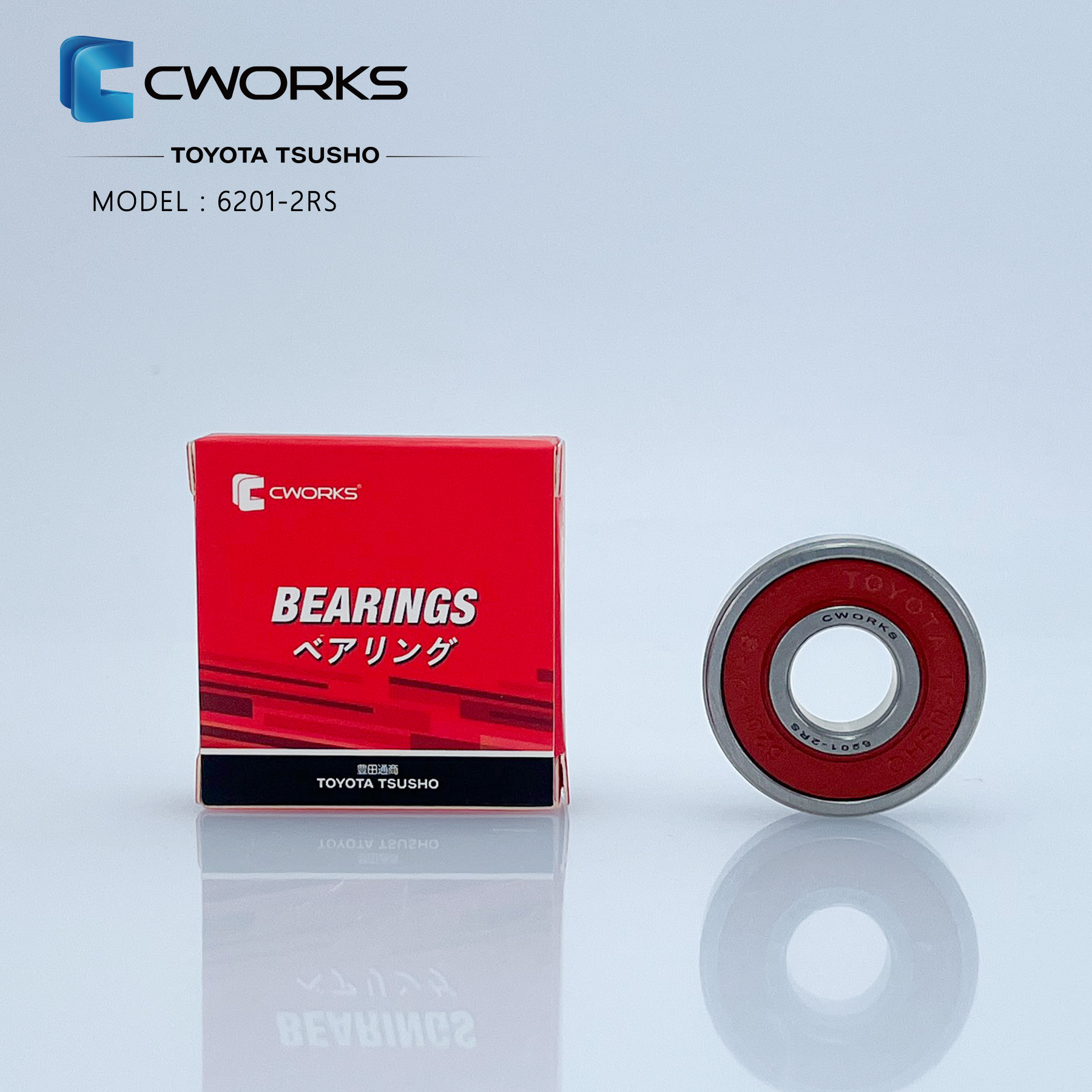 Vòng bi 6201-2RS CWORKS
